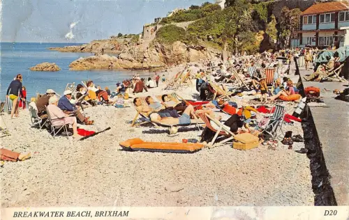B103491 breakwater beach brixham uk