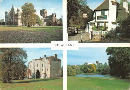 B101784 st albans the abbey gateway uk