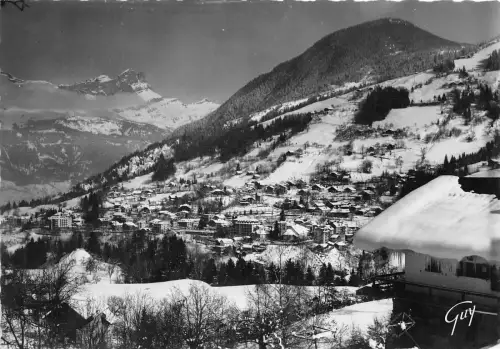 BR19569 St Gervais les bains vue generale en hiver france