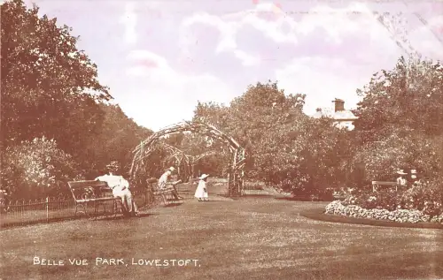 uk24874 bell vue park loweroft real photo uk