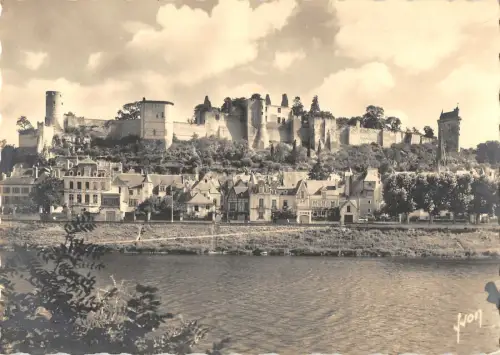 B106326 Frankreich Chinon Vue d'Ensemble du Chateau