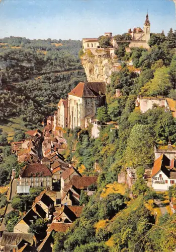 BT9955 Rocamadour vue paoramique France
