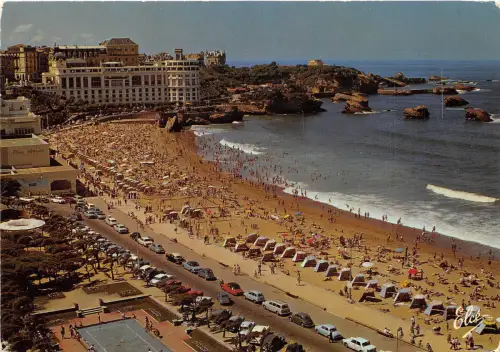 BR22286 Biarritz Vue d ensemble de la Grande Plage france
