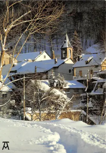 BR30349 Bareges l Eglise vue de la promenade des Artigalas Frankreich