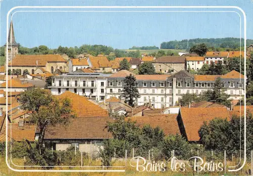 BT9561 Bains les Bains vue generale France