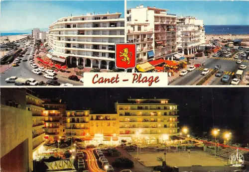 BR22774 Canet Plage vue sur le front de mer france