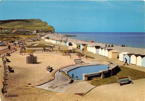 BR22368 Criel sur Mer vue generale de la Plage france