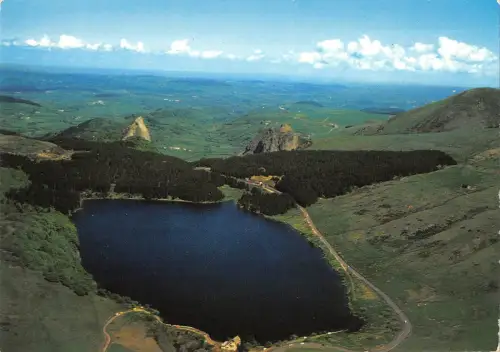 BT6526 Lac de Guery vue panoramique aerienne France
