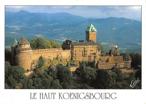 BT9736 Le haut koenigsbourg vue aerienne France