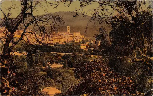 BR28021 Grasse vue generale france