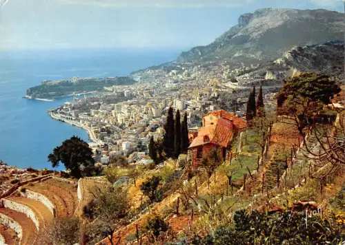 BR49233 Monte carlo et monaco vue generale Monaco