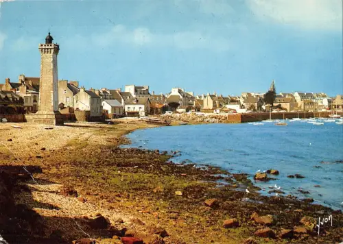 BR52527 le phare et vue generale Roscoff Frankreich