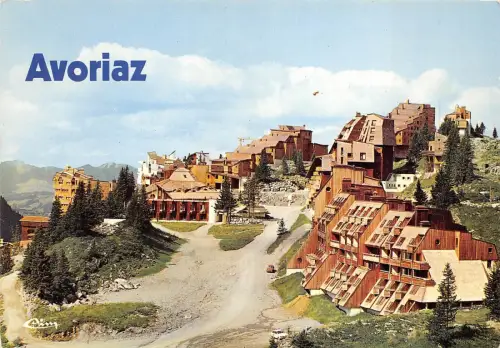 BR22143 Morzine vue d ensemble d Avoritz en ete france