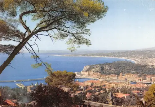 BR51484 Vue generale de la Mayenne corniche Nizza Frankreich