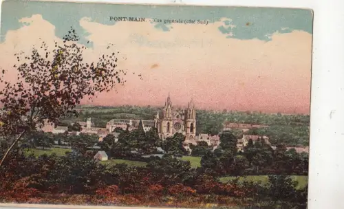 BF12191 vue generale pontmain france front/back image