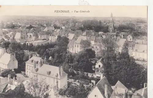 BF16887 vendome vue generale france front/back image