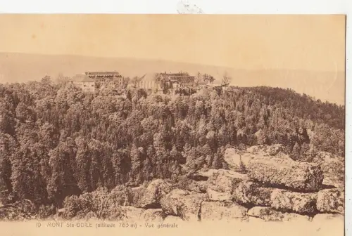 BF11485 mont steodile vue generale france front/back image