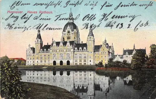BG26242 hannover neues rathaus germany
