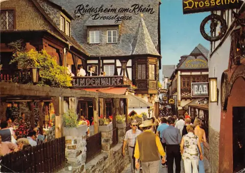 BT11582 Rüdesheim am Rhein Drosselgasse Germany