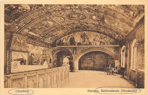 BG25184 rathaus rathauslaube nordseite lüneburg deutschland