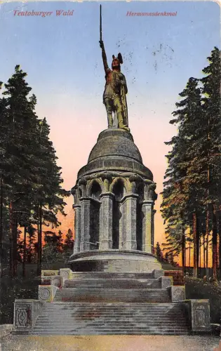BG26046 TEUTOBURGER WALD HERMANNSDENKMAL GERMANY