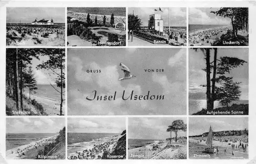 BG25984 gruss von der insel usedom germany