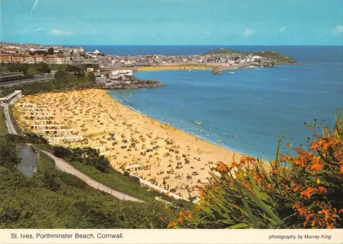 B103246 st ives porthminster beach cornwall uk