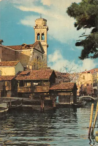 BR50042 Squero di st Trovasto Venezia Italien