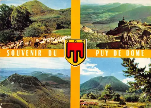 BT8309 Le Puy de Dome Multi Views Frankreich