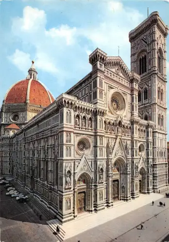BT1446 firenze la catedrale ed il campanile di giotto italy