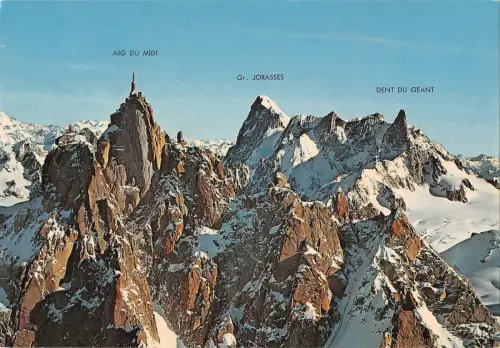 BT0177 Aig du midi dente del gigonte Italy