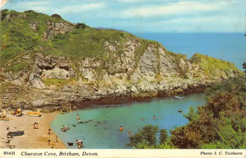 BR65975 curston cove brixham devon uk 14x9cm