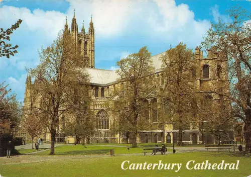 BT9139 Cantebury Kathedrale aus dem Südosten Englands