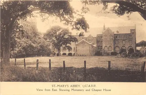 BR59325 st mary s abbey quarr uk