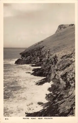 uk29447 pentire point polzeath real photo uk