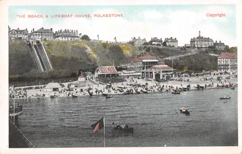 uk12956 Strand- und Rettungsboothaus Folkestone Ruk