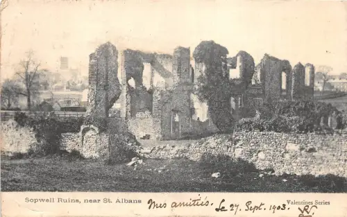 BR59727 Sopwell Ruinen bei St Albans UK