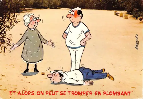 BF38373 golf et alors on peut se tromper en plombant comics sportif sports