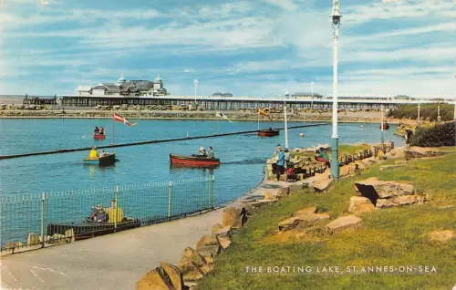 uk11183 bootfahren lake stannes on sea uk