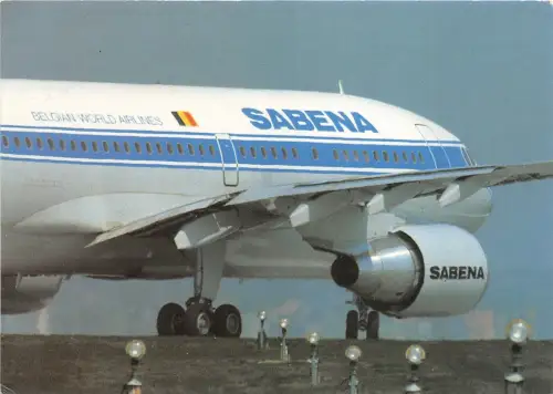 B71738 Sabena a DC-10 auf der Start- und Landebahn am Brüsseler Flughafen Belgian Belegium