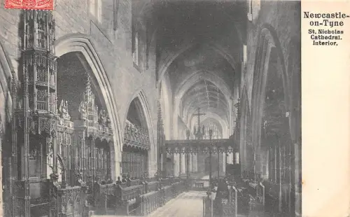 BR60780 Newcastle on Tyne St Nicholas Cathedral Interior UK