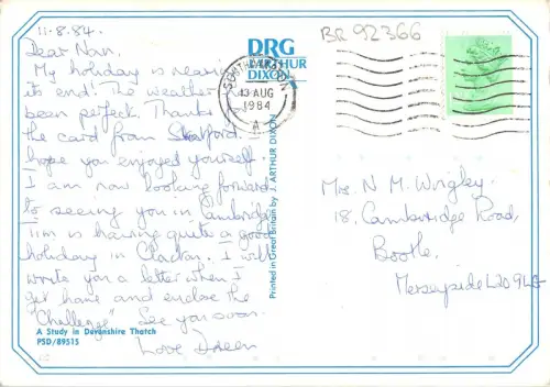 BR92366 a study in devonshire tatch uk