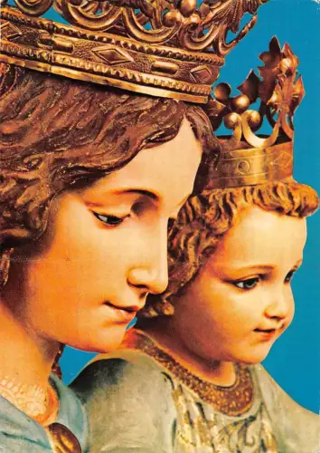 BG35286 colle don bosco asti italien madonna postkarte skulptur