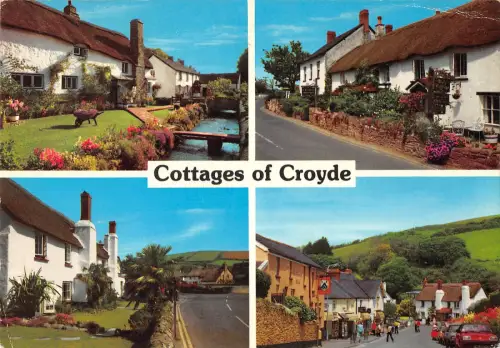 B101902 Cottages of Croyde Devon UK