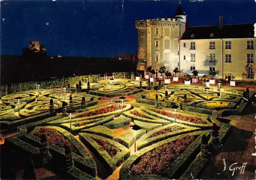 BT10100 Villandry le chateau et les jardins renaissance Frankreich