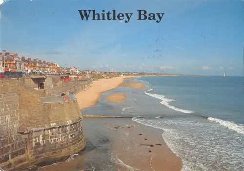 BR91435 Whitley Bay Lower Promenade UK