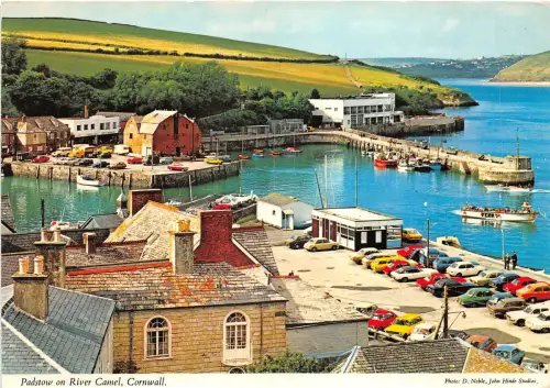 uk45379 padstow on river camel cornwall uk