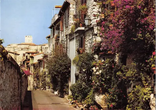 BT8142 Antibes la rue du Haut Castelet France