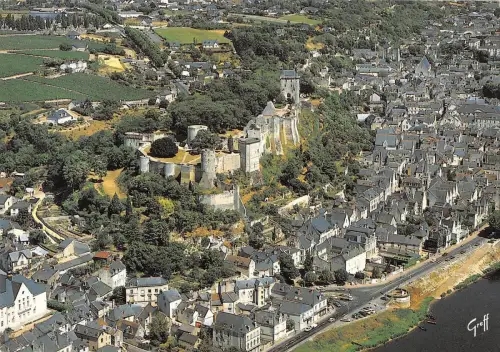 BR52394 Ensemble de la fortresse composee du chateau du coudray Chin Frankreich