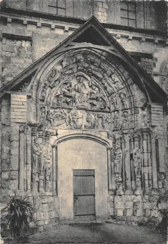 BR47437 Abbaye de St Benoit de Fleury le portail nord France